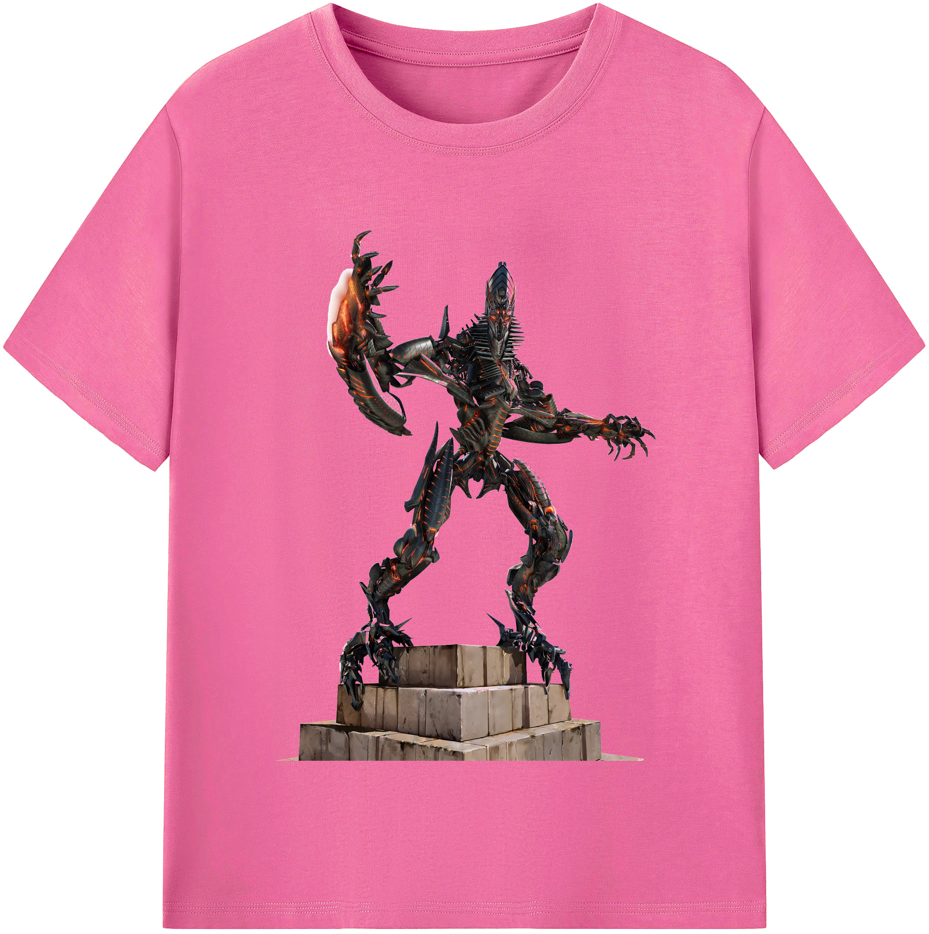 （画像用） Transformers トランスフォーマー レディースカジュアルプリントTシャツ（綿100％）